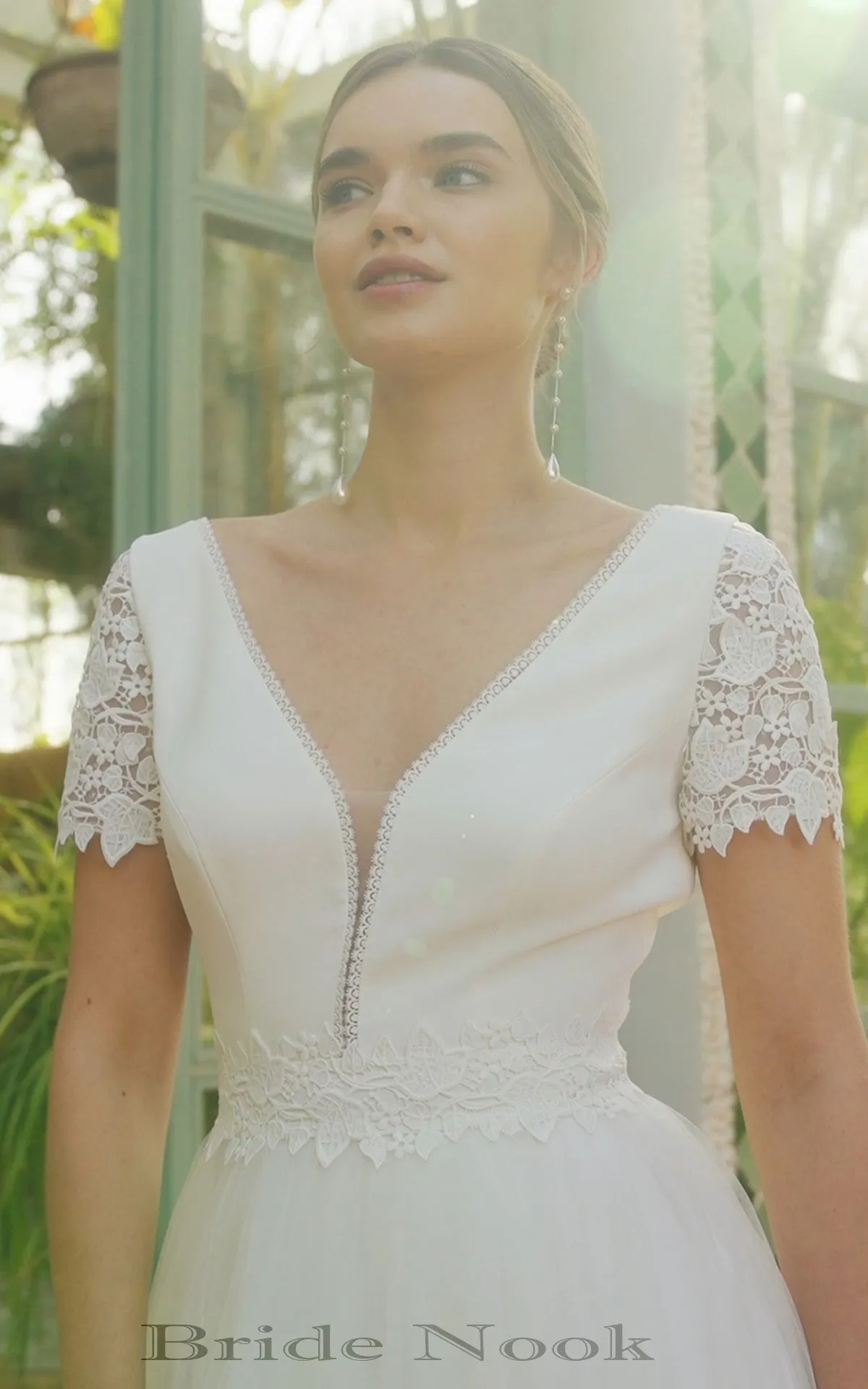 A Line Wedding Gown | Princess Wedding Dress | Bride Nook