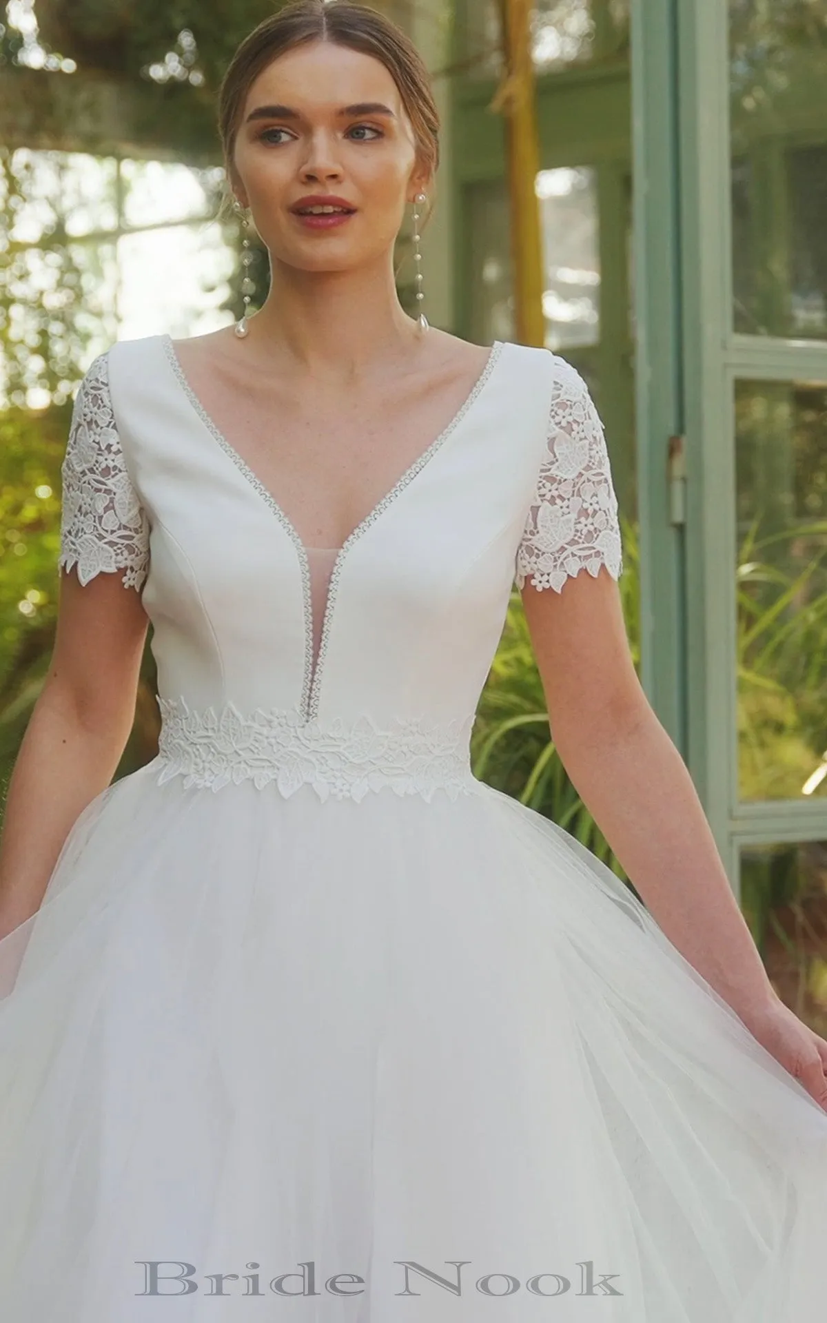 A Line Wedding Gown | Princess Wedding Dress | Bride Nook