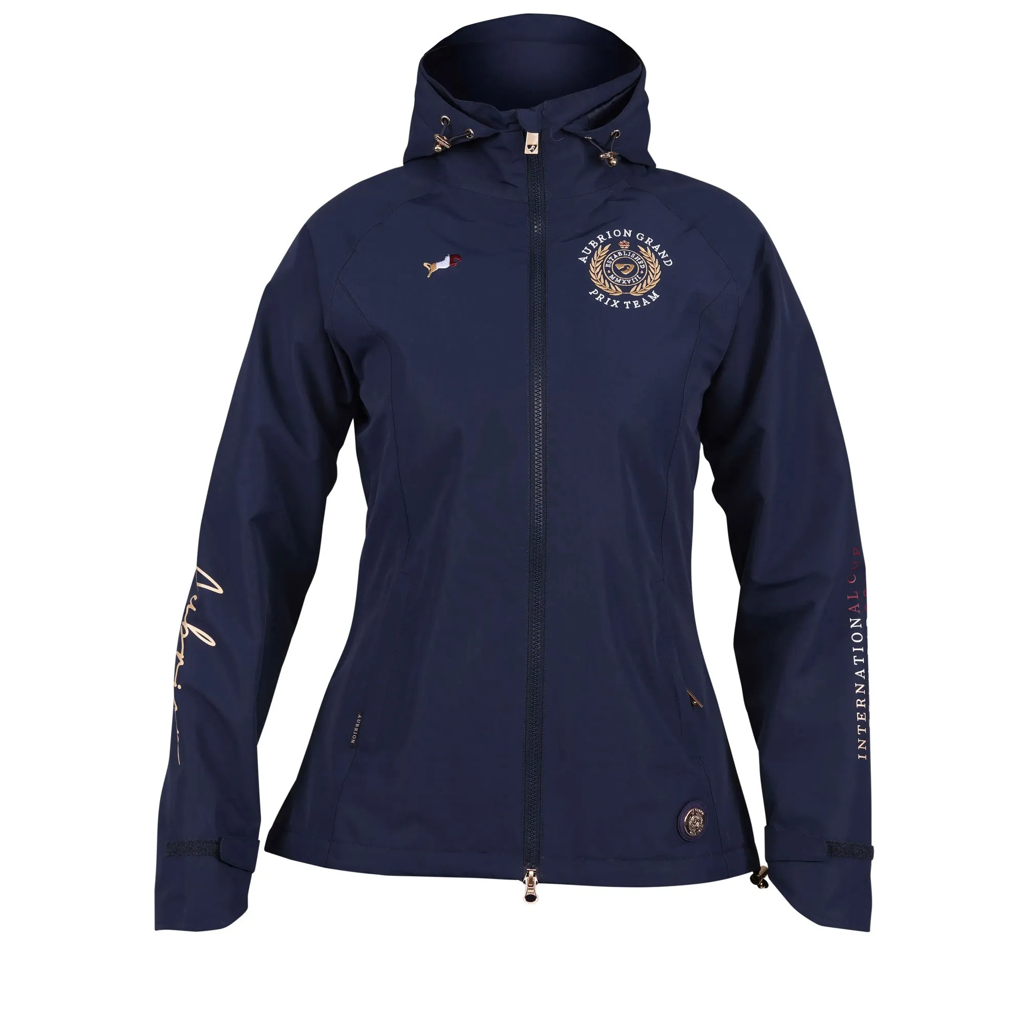 Aubrion Ladies Team Logo Back Waterproof Jacket