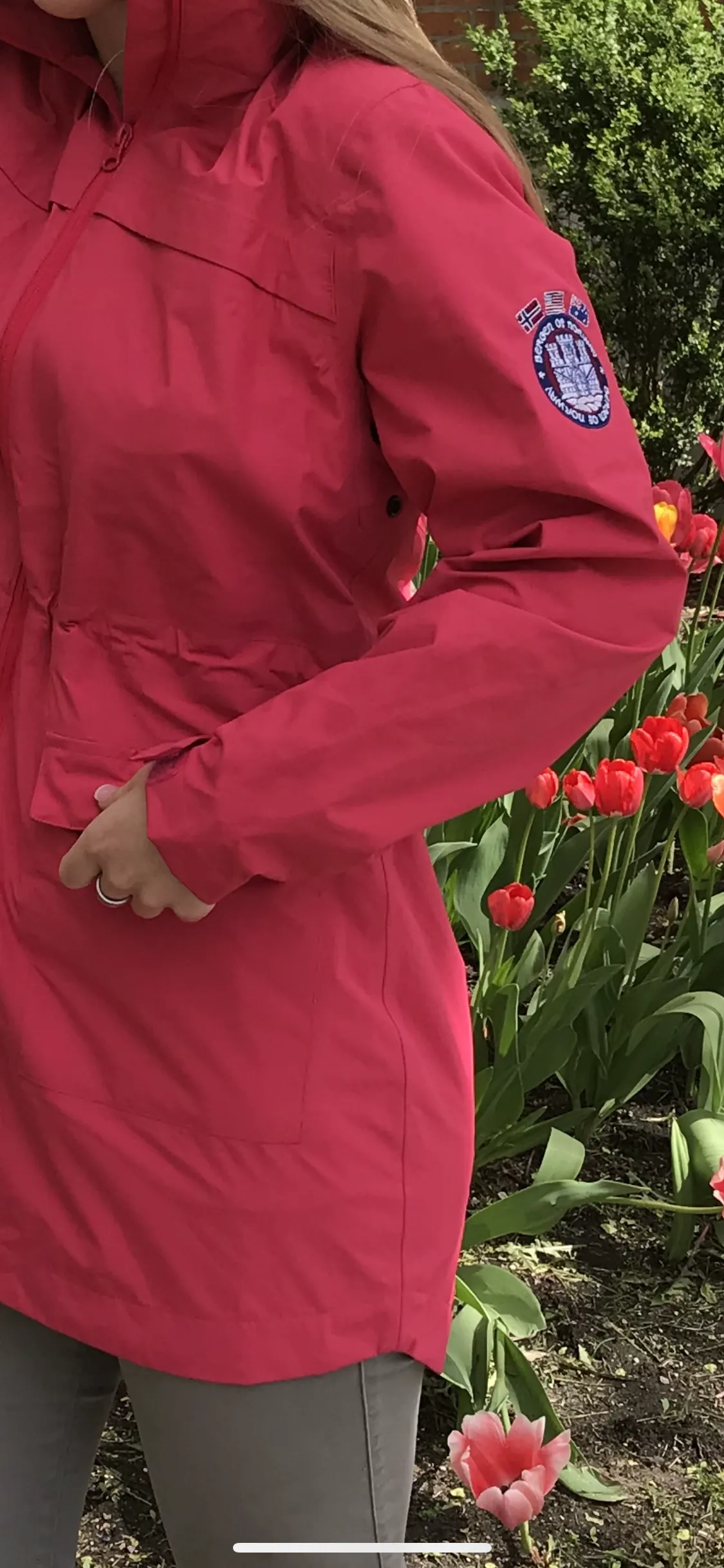 Bergen of Norway Women's Raincoat Waterproof European Style Slicker