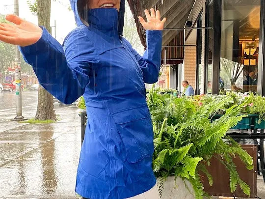 Bergen of Norway Women's Raincoat Waterproof European Style Slicker