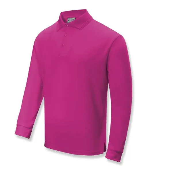 Bocini Unisex Adults Sun Smart L/S Polo 2nd (4 Color) (CP1632)