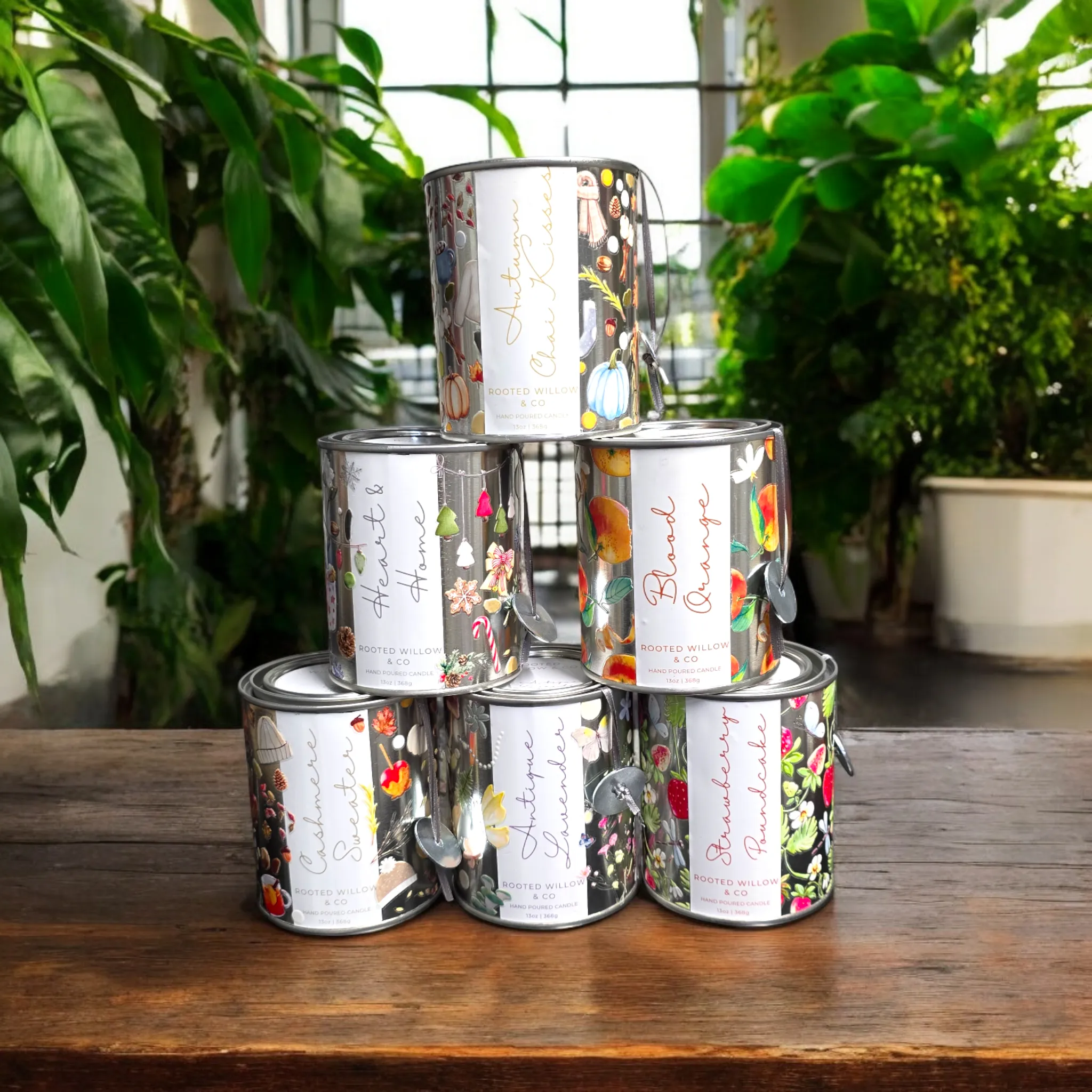 Cashmere Sweater Paint Can Candle