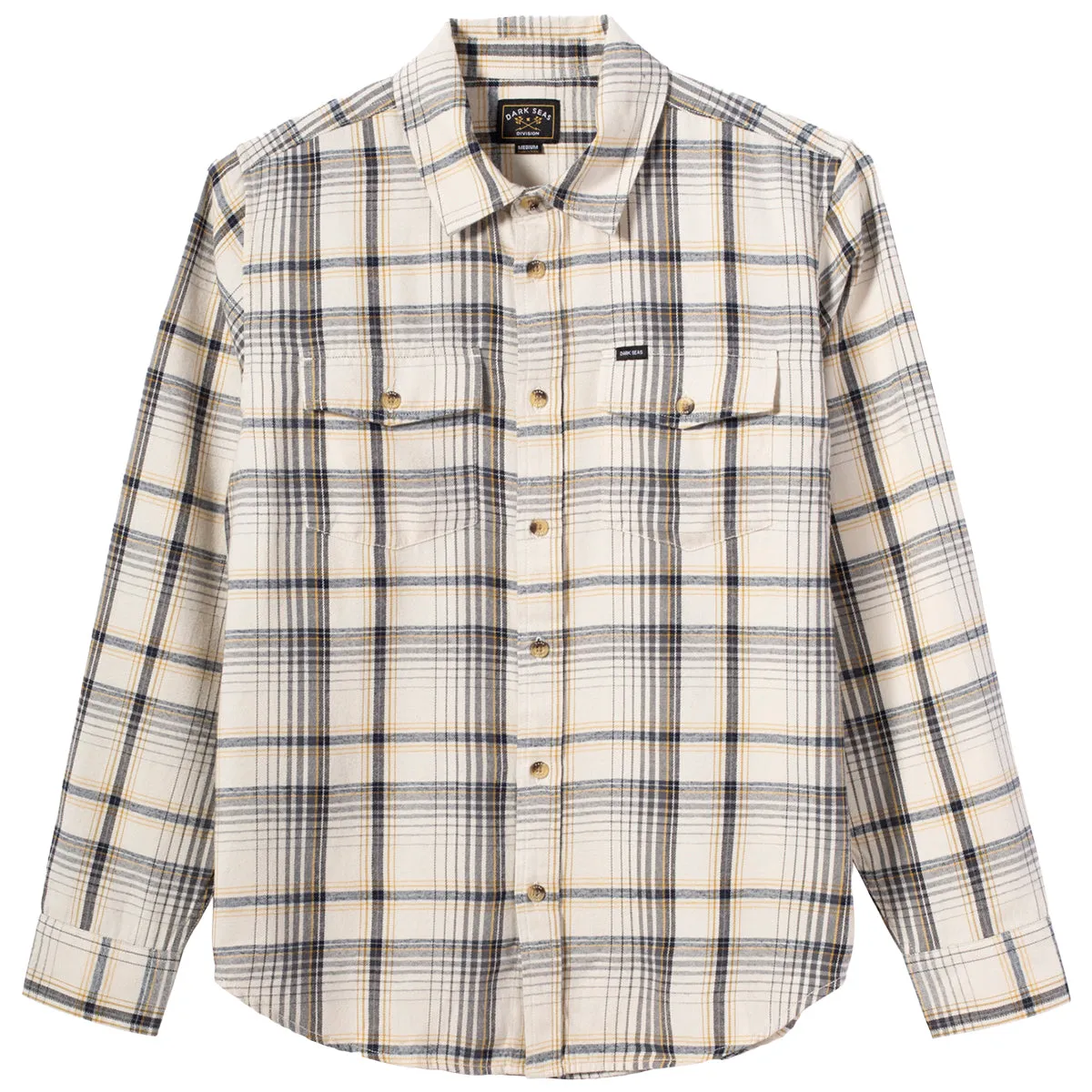 Dark Seas Maxville Long Sleeve Button-Up Flannel Shirt