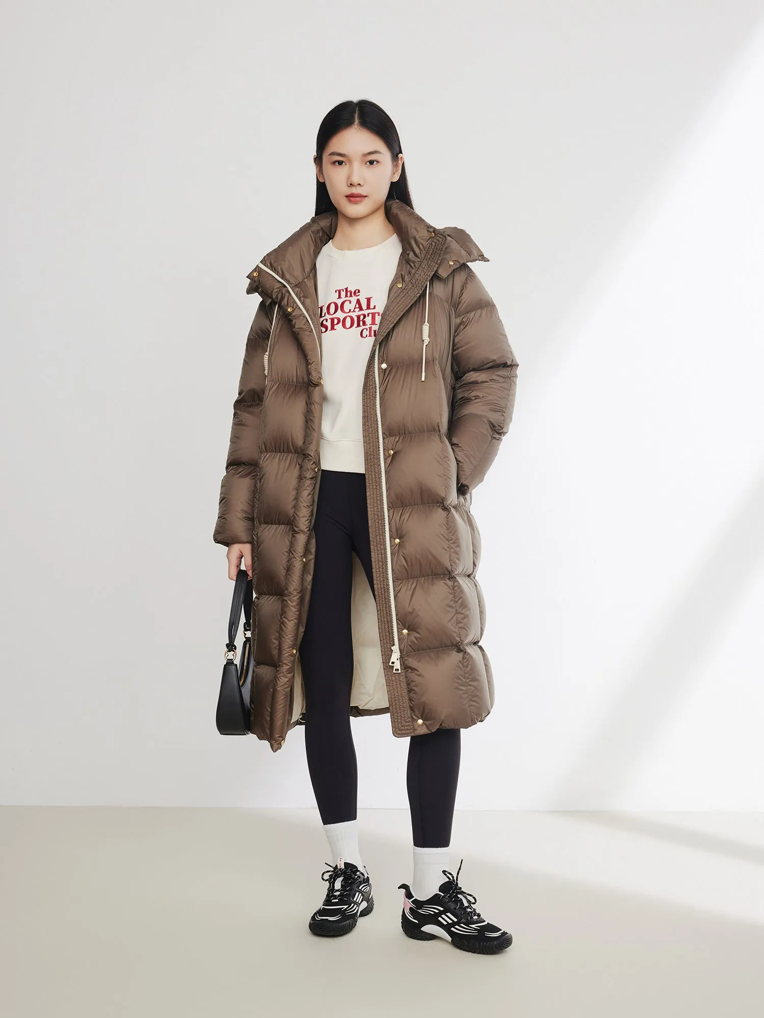 EP YAYING  mid-length down jacket