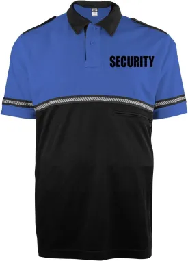 First Class Bike Patrol Shirt with Reflective Striping - High Visibility Shirt