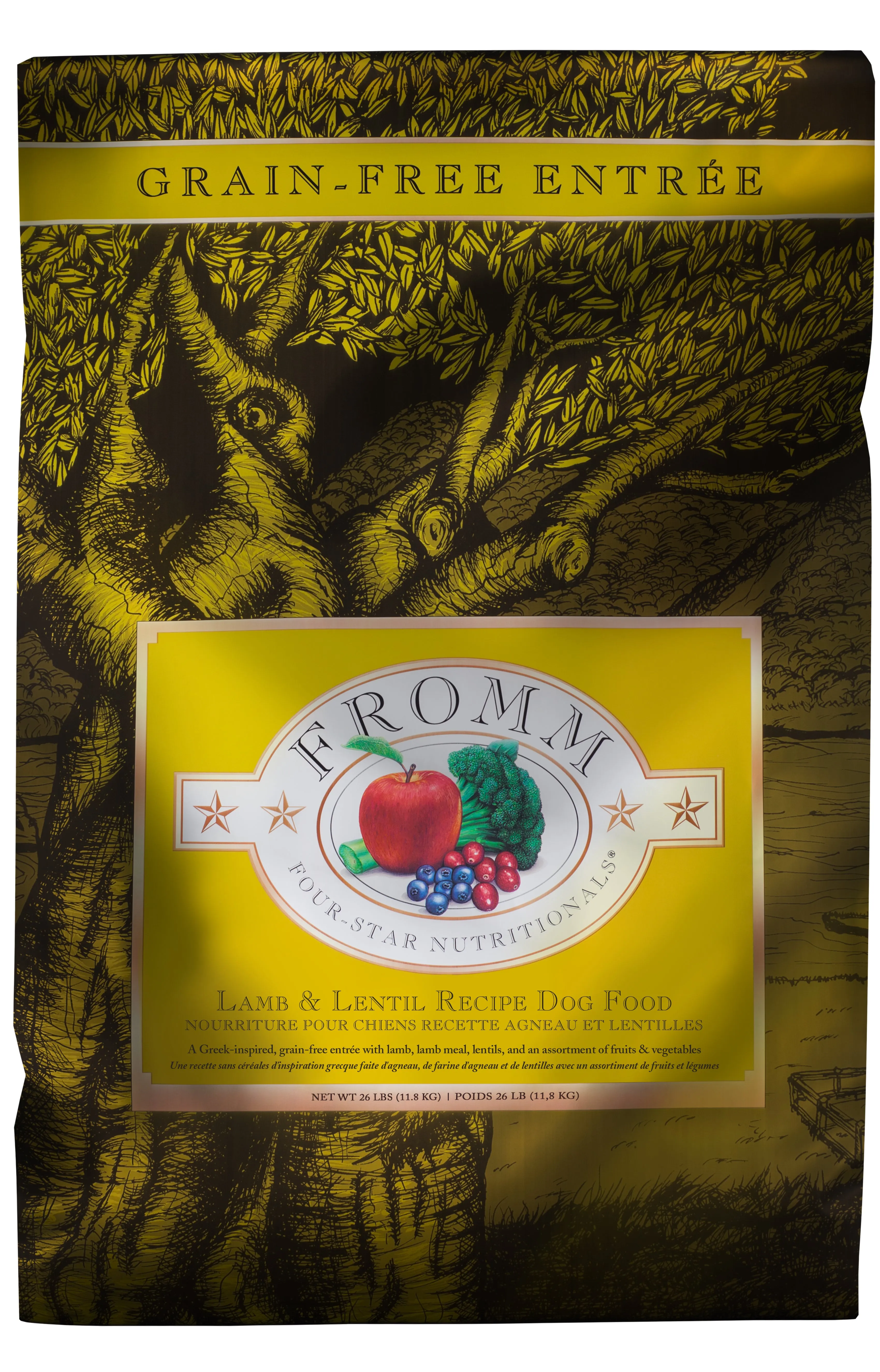 Fromm - Four-Star Lamb & Lentil - Dry Dog Food - Various Sizes