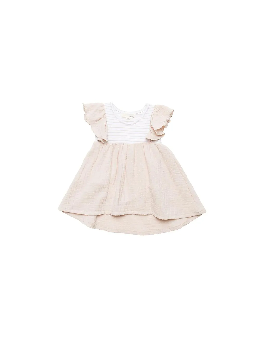 Greige Mae Dress | Biscotti Mix