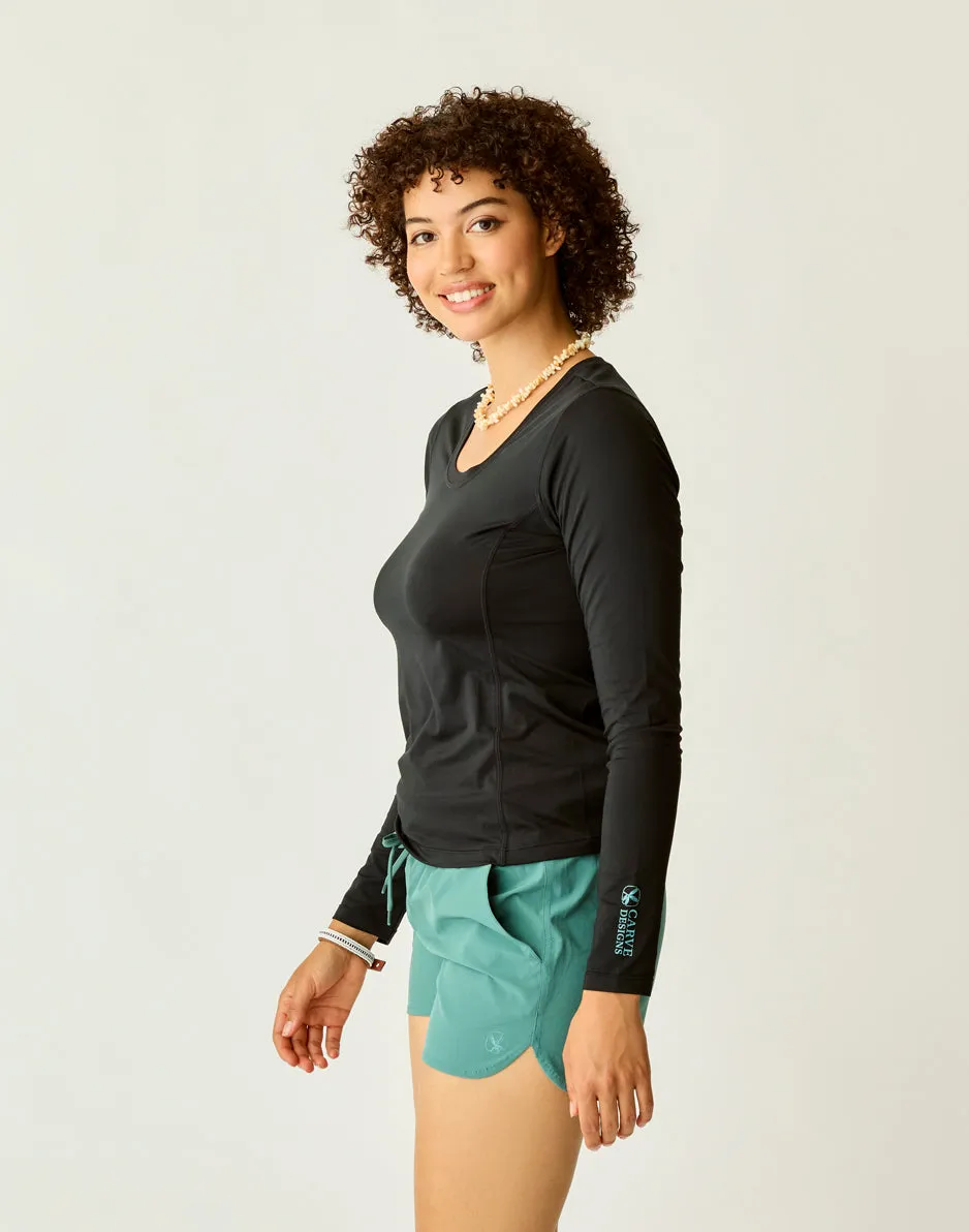 Izzy Sunshirt: Black