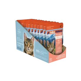 Lamb & King Salmon Feast Pouch Cat Food