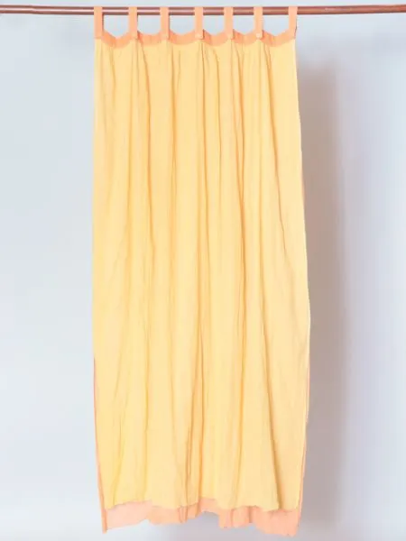 Layered Gauze Cotton Curtain 178cm