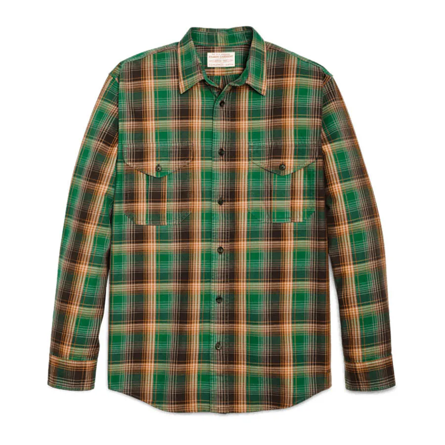 Lightweight Alaskan Guide Shirt - Green / Yellow Plaid