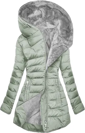 Long Winter Coats for Women Waterproof Fleece Lined Warm Long Puffer Jacket Thicken Parka Outwear With Fur Hood