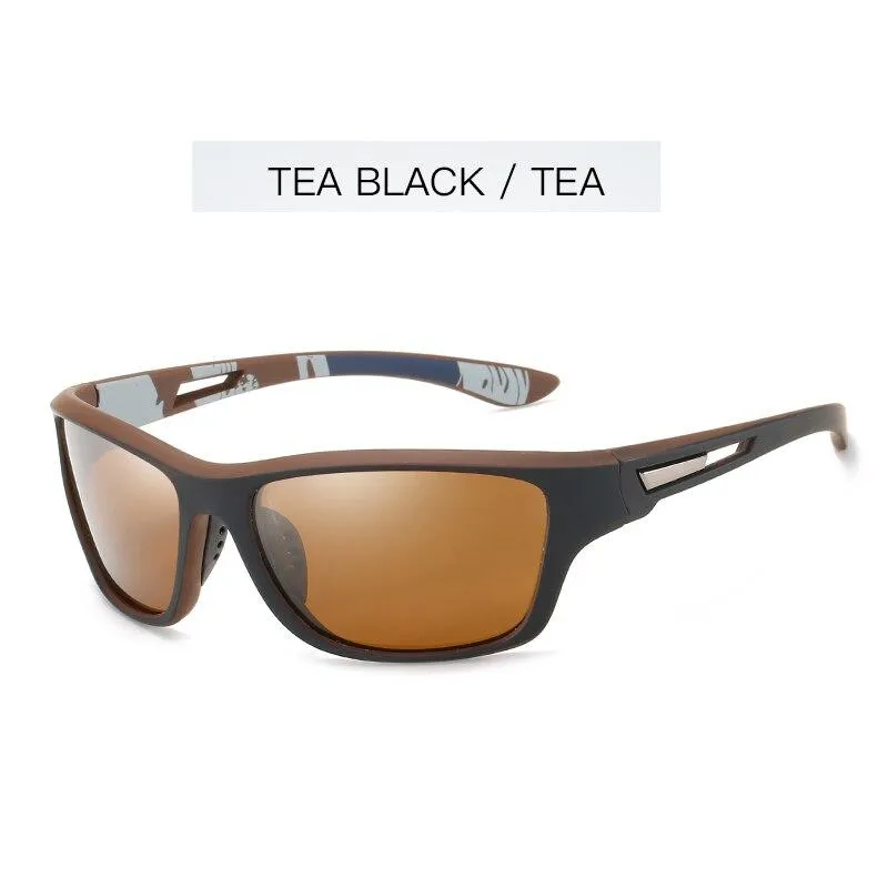 Men UV protection Polarised Driving Outdoor Sports Windproof  Sun Glasses