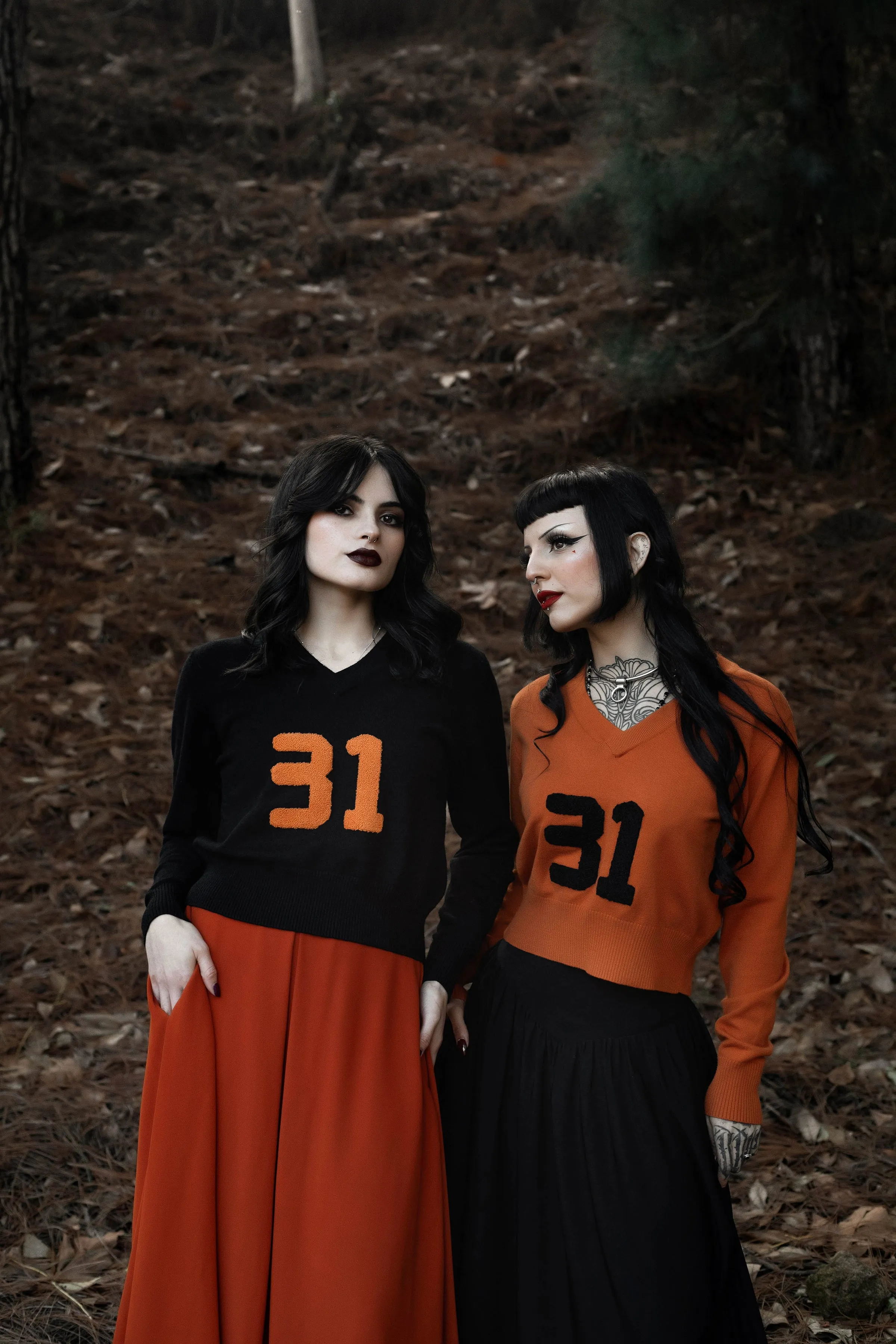 Orange 31 Varsity Sweater