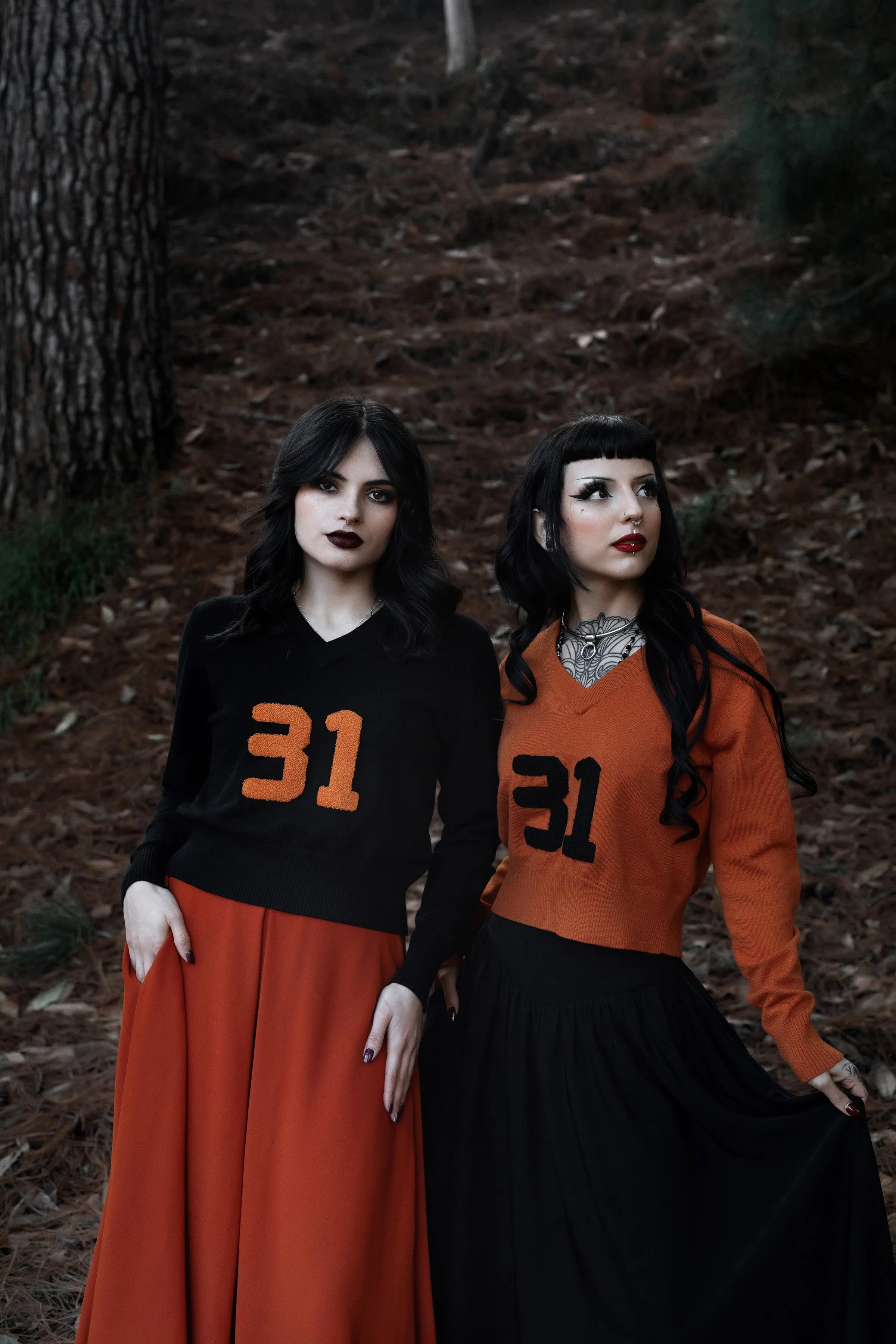 Orange 31 Varsity Sweater