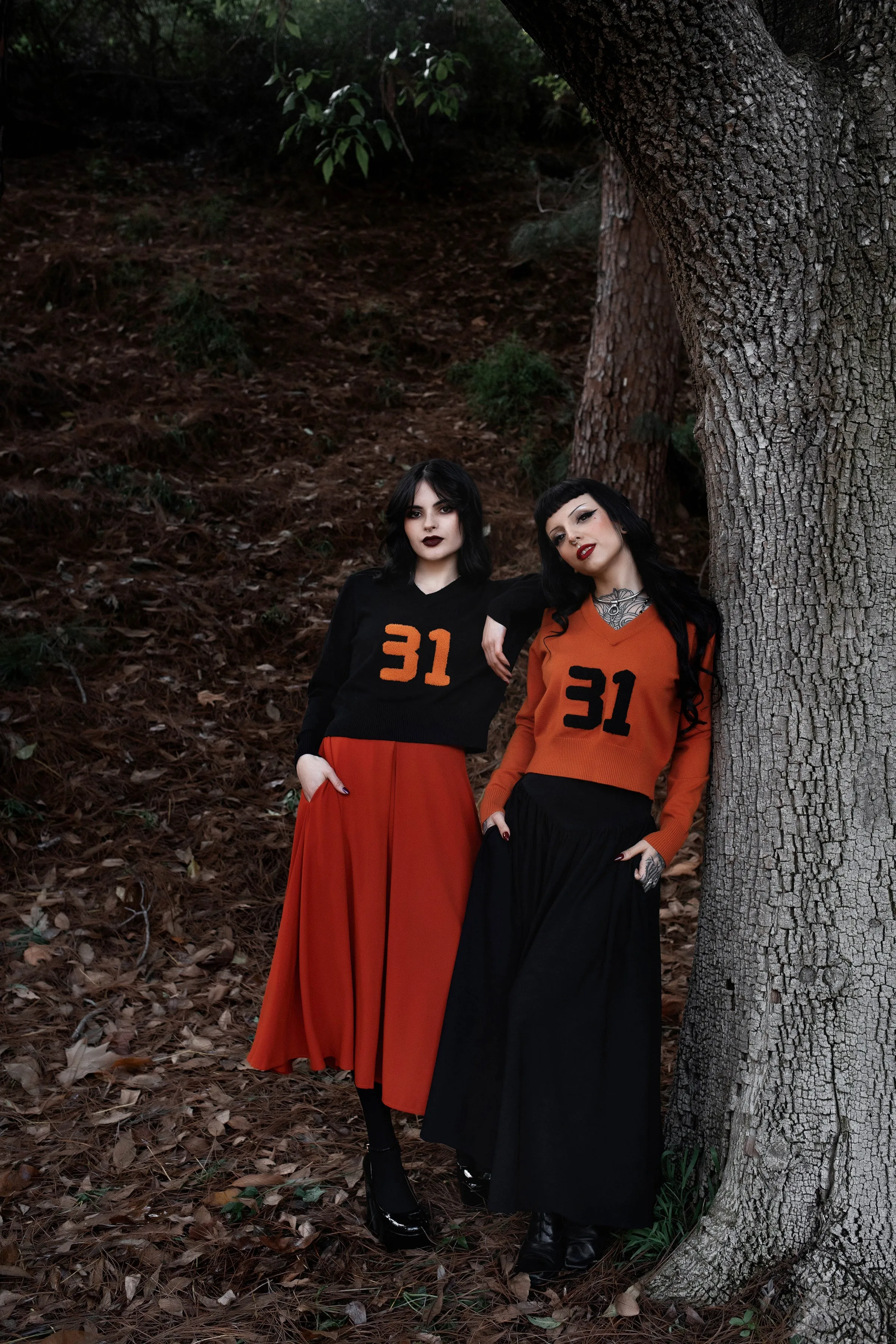 Orange 31 Varsity Sweater