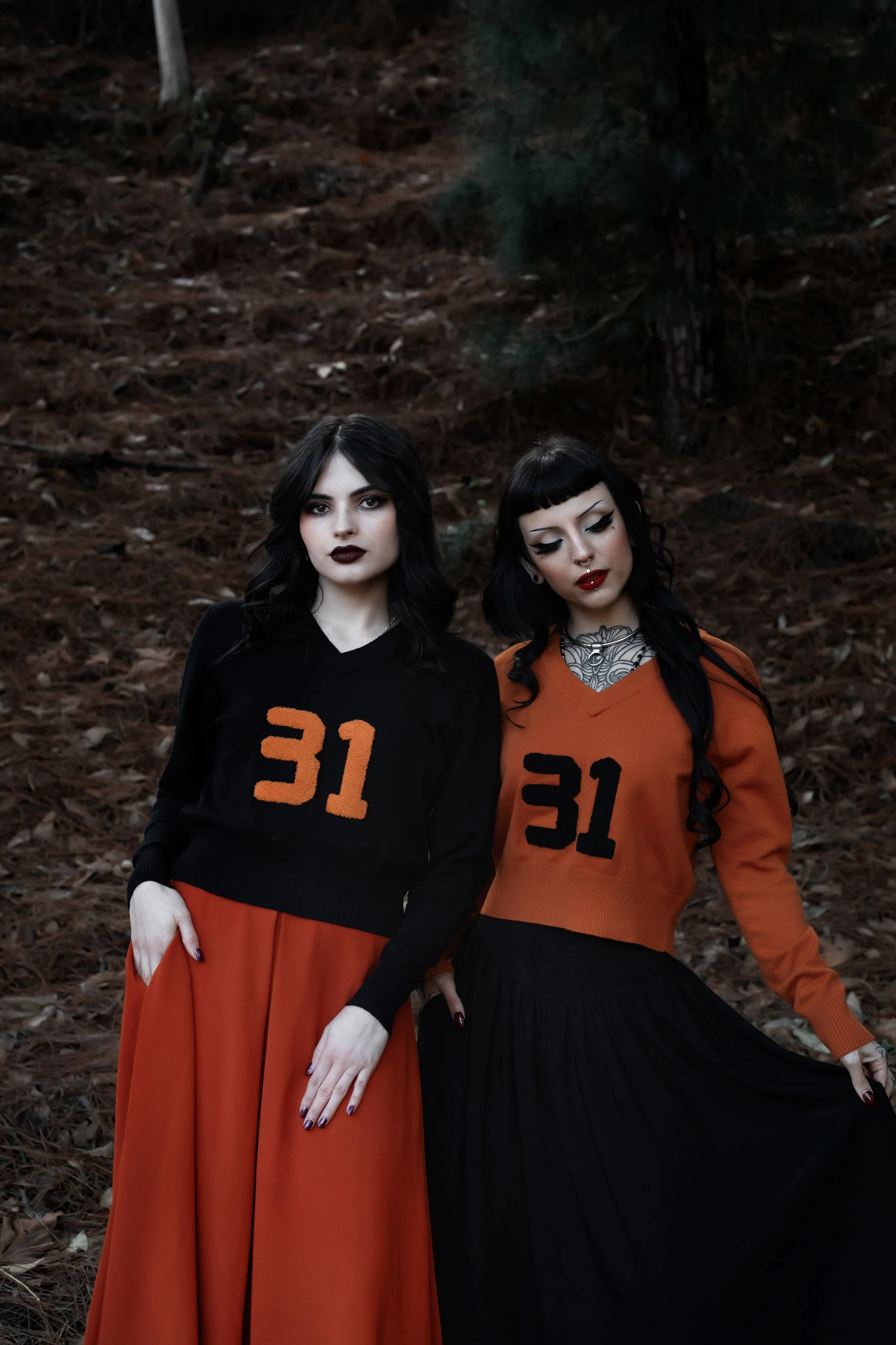 Orange 31 Varsity Sweater