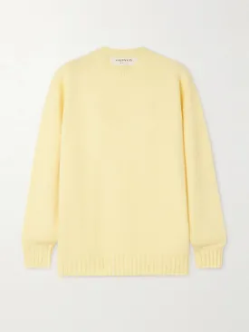 Oversized cashmere sweater