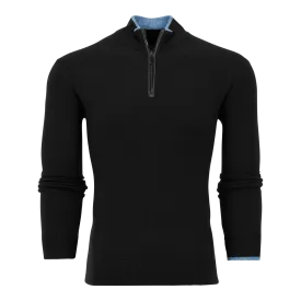 Sebonack Quarter-Zip Sweater (Shepherd)