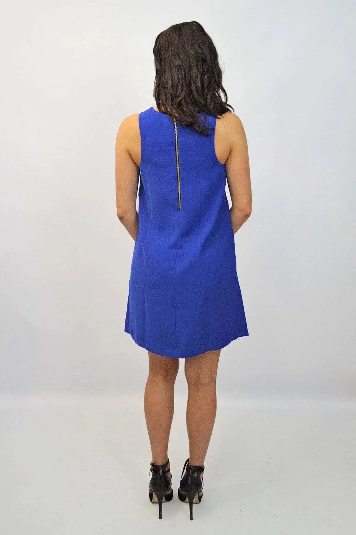 Sleeveless A Line Dress