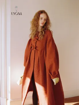 [UNOSA] Dance of the Fairy Wool Long Coat