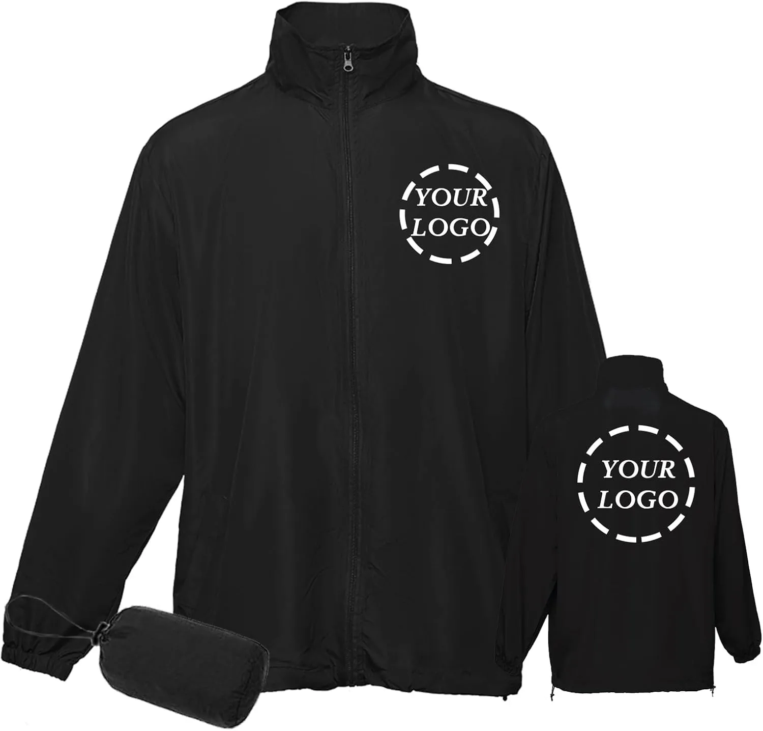 YOWESHOP Hi Vis Reflective Lightweight Thin Windbreaker Jacket Sun Protection Safety Jacket for Construction Worker